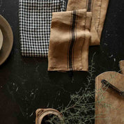 Torchon Côme Haomy en lin lavé & coton – 16 teintes raffinées