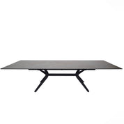 Table en céramique extensible Yorke Noir bronze - Home Beddings & Curtains