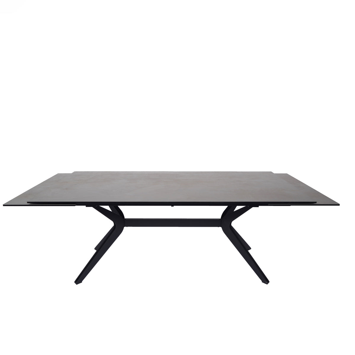 Table en céramique extensible Yorke Noir bronze - Home Beddings & Curtains