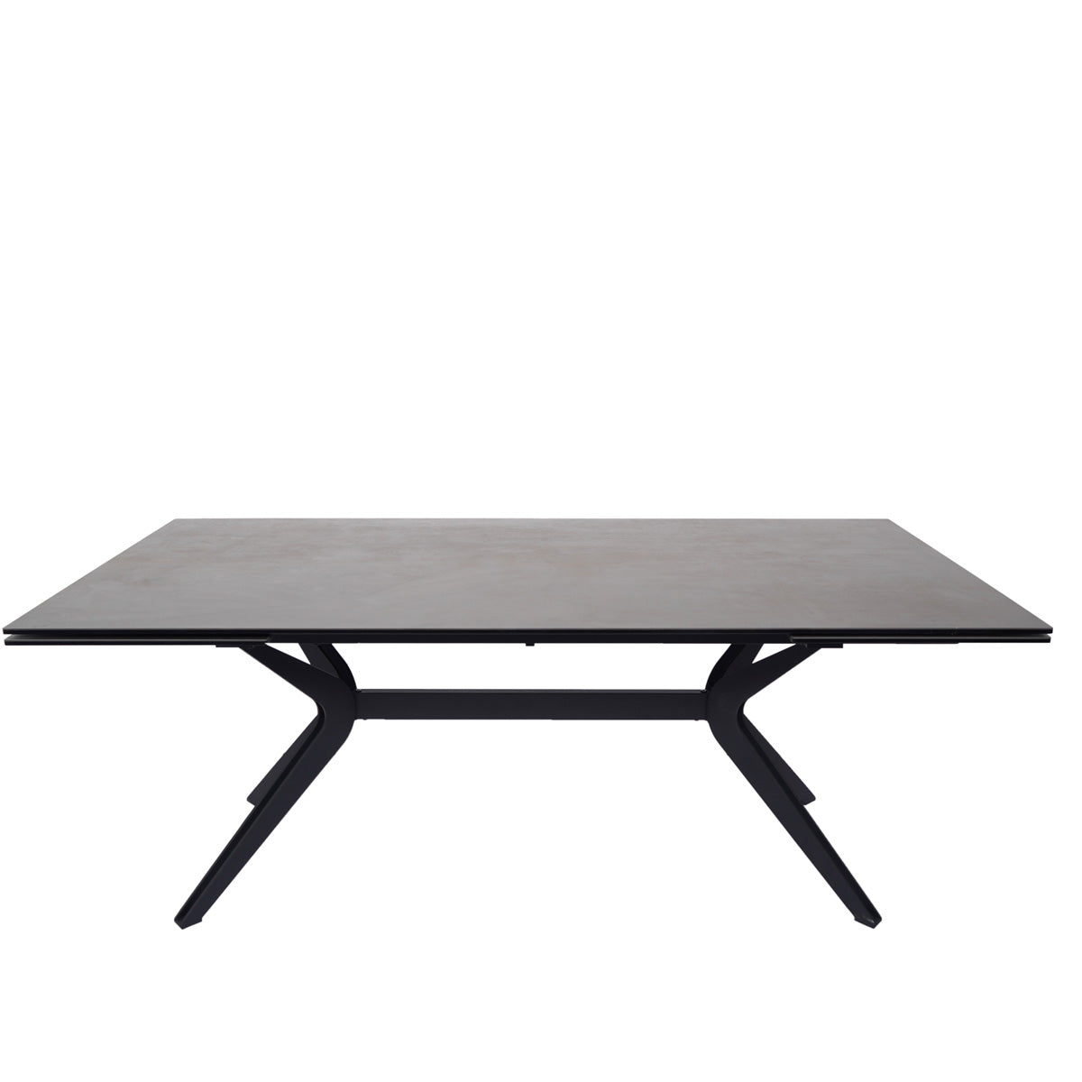 Table en céramique extensible Yorke Noir bronze - Home Beddings & Curtains