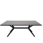 Table en céramique extensible Yorke Noir bronze - Home Beddings & Curtains