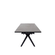 Table en céramique extensible Yorke Noir bronze - Home Beddings & Curtains