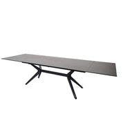 Table en céramique extensible Yorke Noir bronze - Home Beddings & Curtains