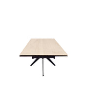 Table en céramique extensible Plisken Chêne clair - Home Beddings & Curtains