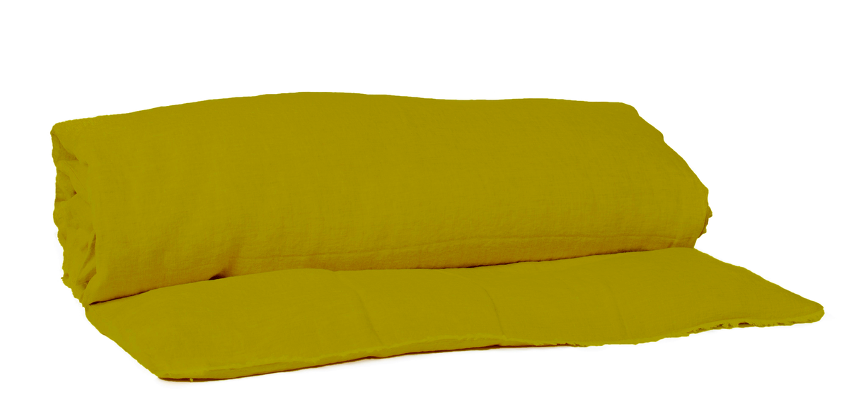 edredon-bout de lit en lin viti 85x200 cm citrus-harmony haomy