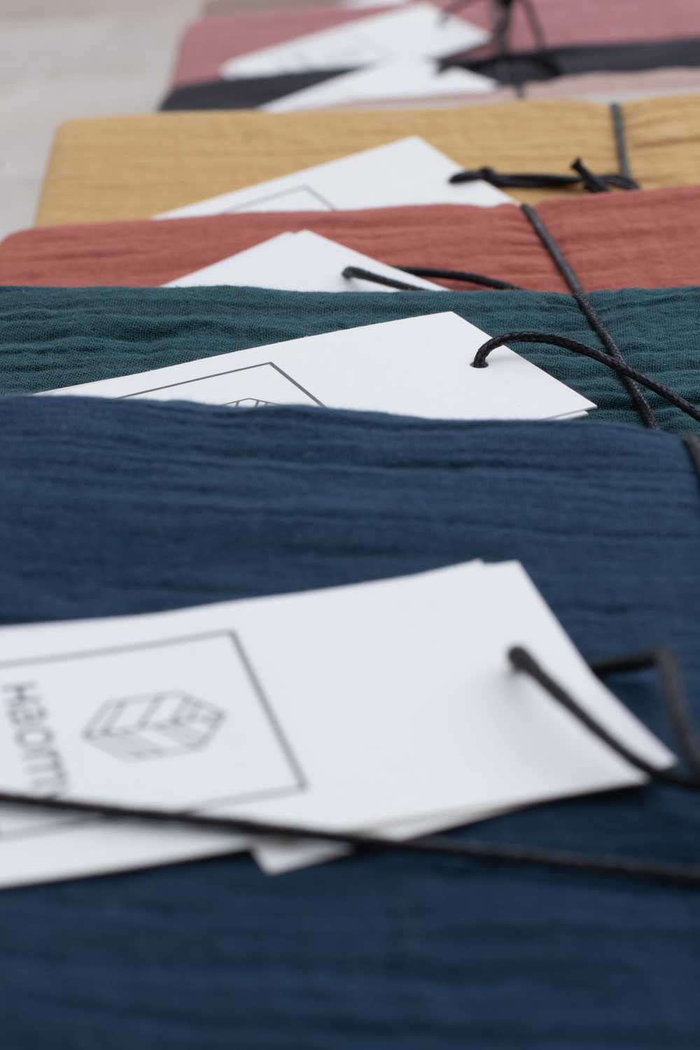 Drap housse en gaze de coton Dili Haomy - 21 coloris harmonieux