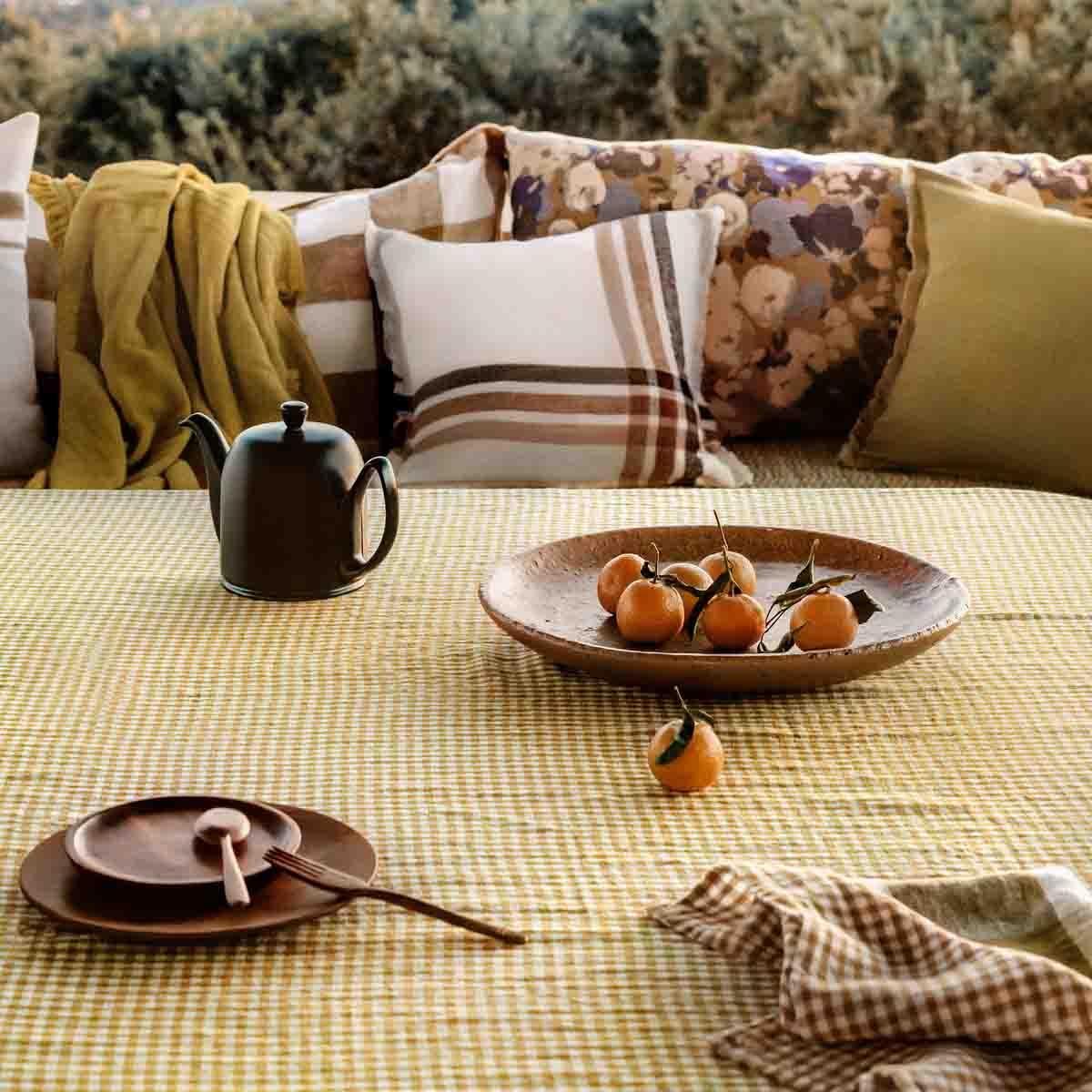 Malibu linen rectangle cushion cover 40x60 cm - Harmony Haomy