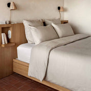 Drap housse en satin de coton Taloa Haomy - 5 couleurs raffinées