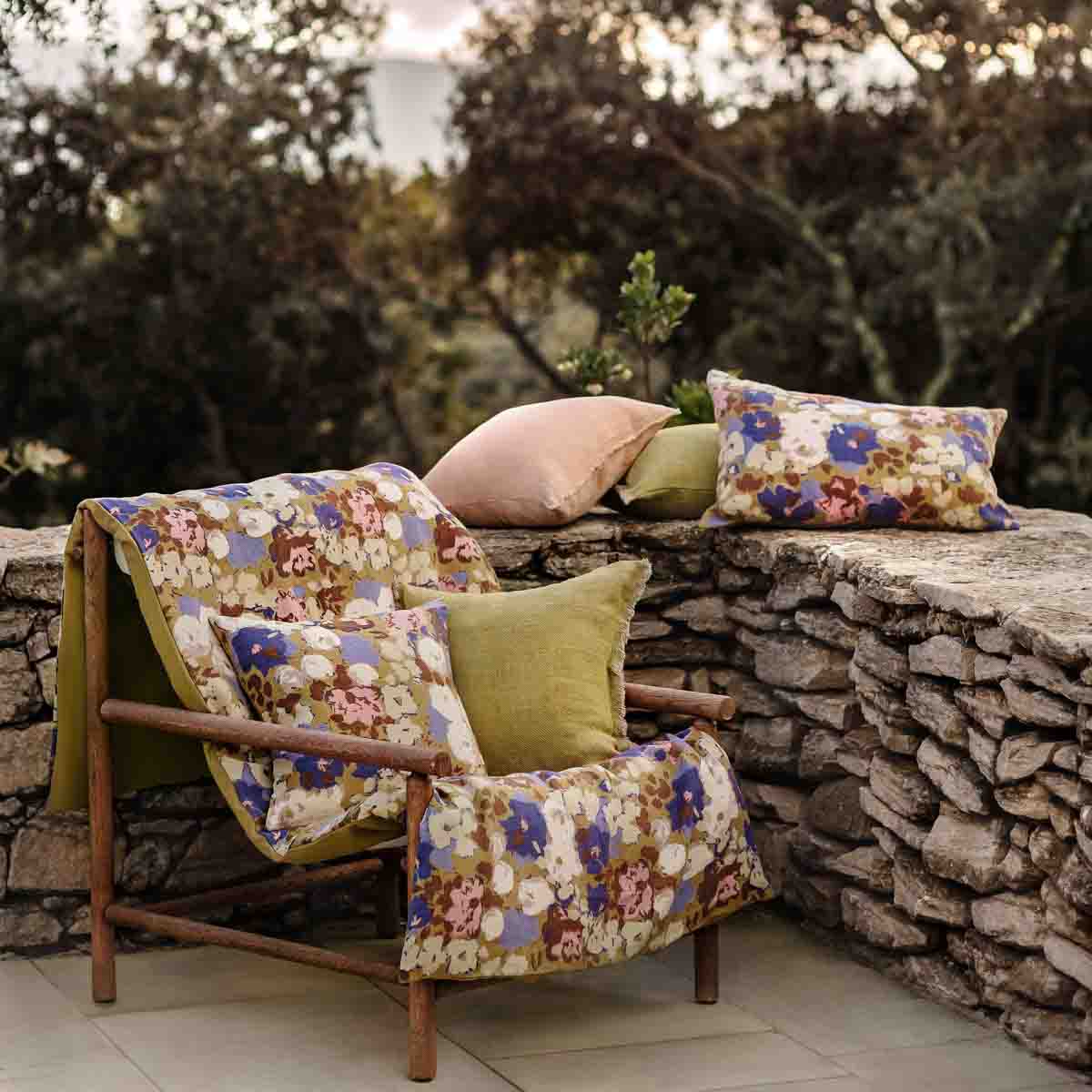 Ibiza linen cushion cover 40x60 cm - Harmony Haomy