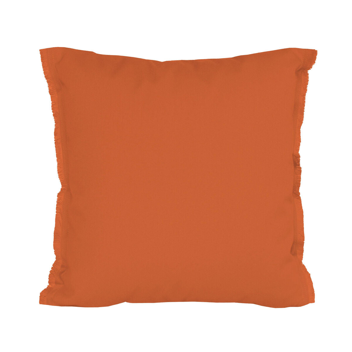 Housse de coussin carrée extérieure Bimini Haomy-Harmony textile – jardin terrasse, coloris Mandarine
