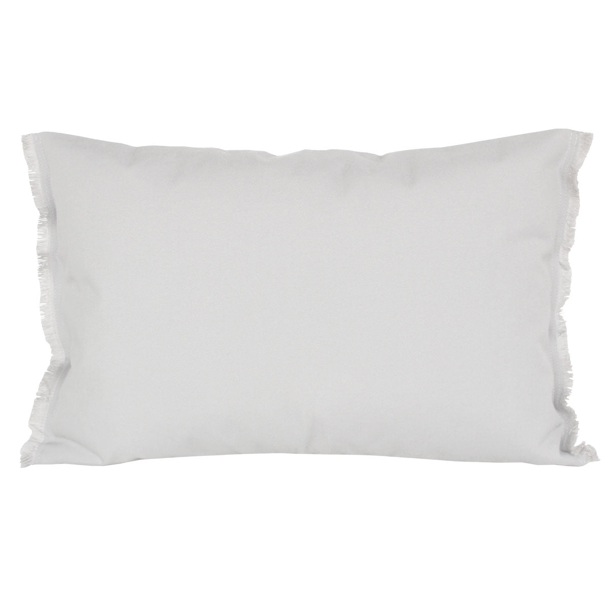 Housse de coussin rectangulaire extérieure Bimini Haomy-Harmony textile – jardin terrasse, coloris Ivoire