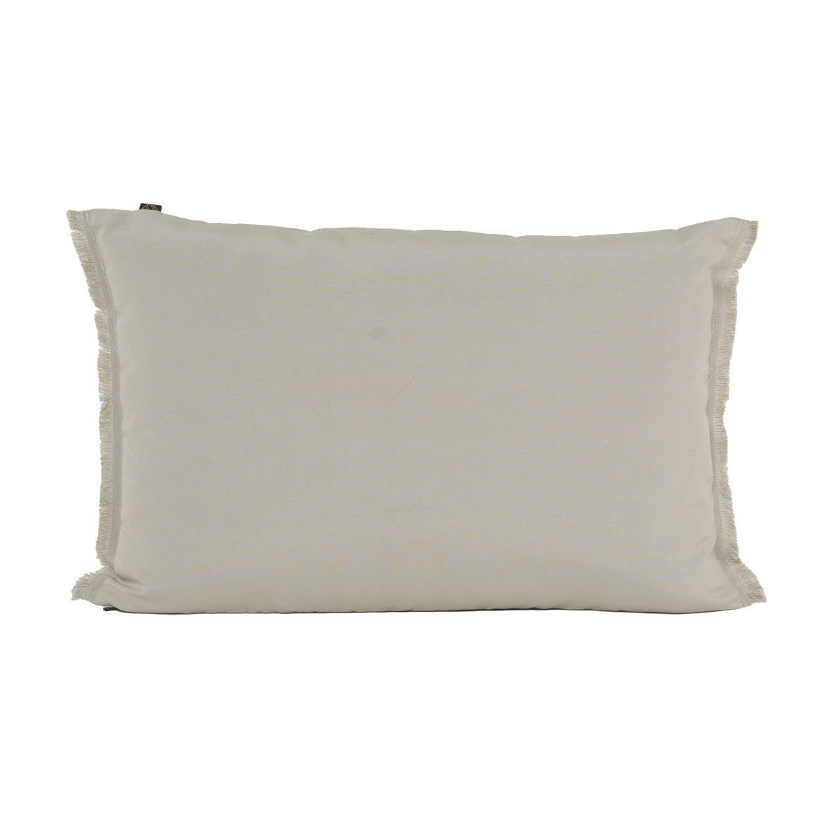 Housse de coussin rectangulaire extérieure Bimini Haomy-Harmony textile – jardin terrasse, coloris Lin