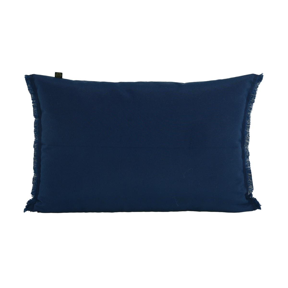 Housse de coussin rectangulaire extérieure Bimini Haomy-Harmony textile – jardin terrasse, coloris Marine