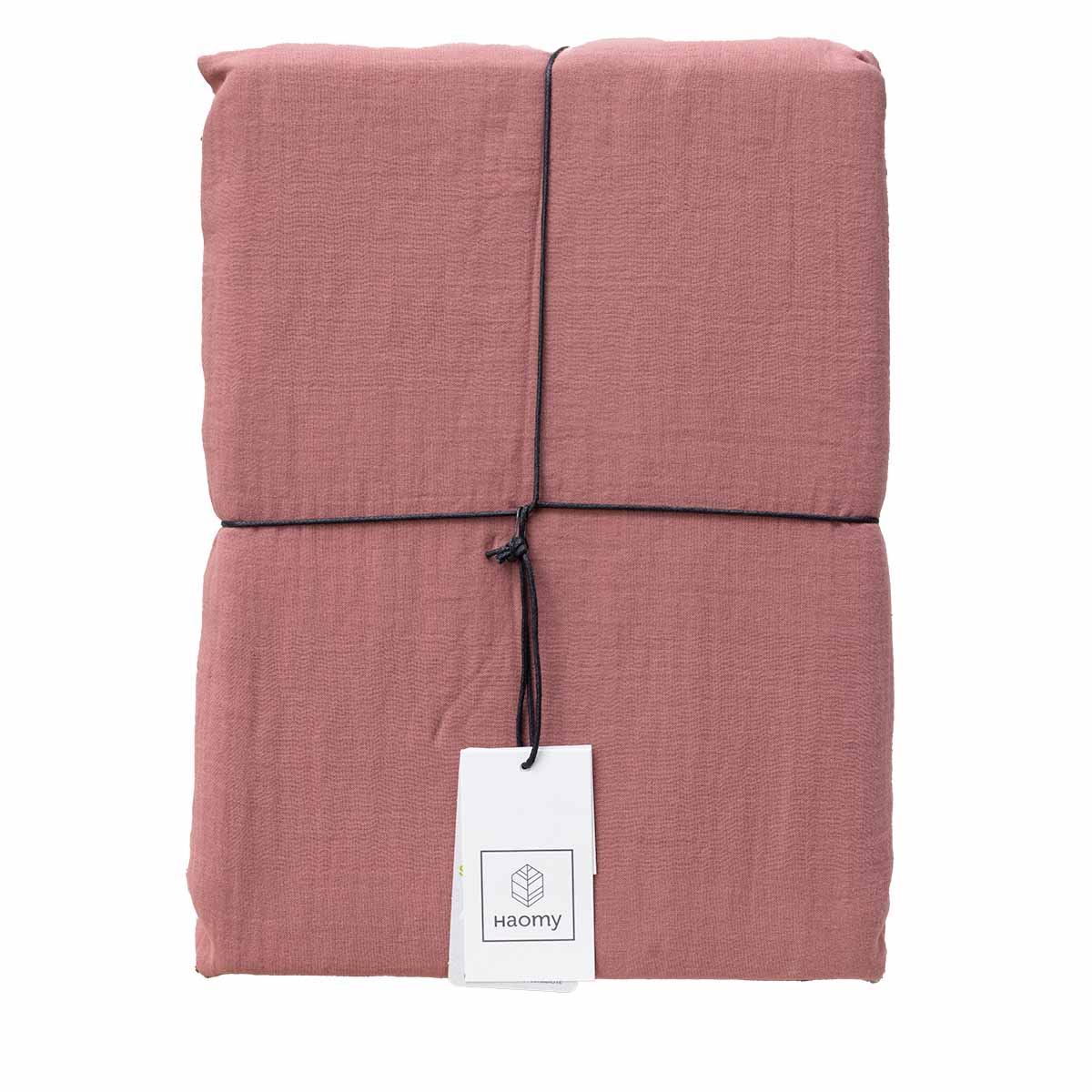 Drap plat en gaze de coton Dili Haomy - 8 coloris élégants