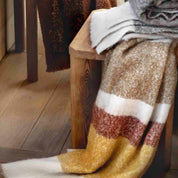 Plaid Calypso Haomy en laine – 6 coloris harmonieux