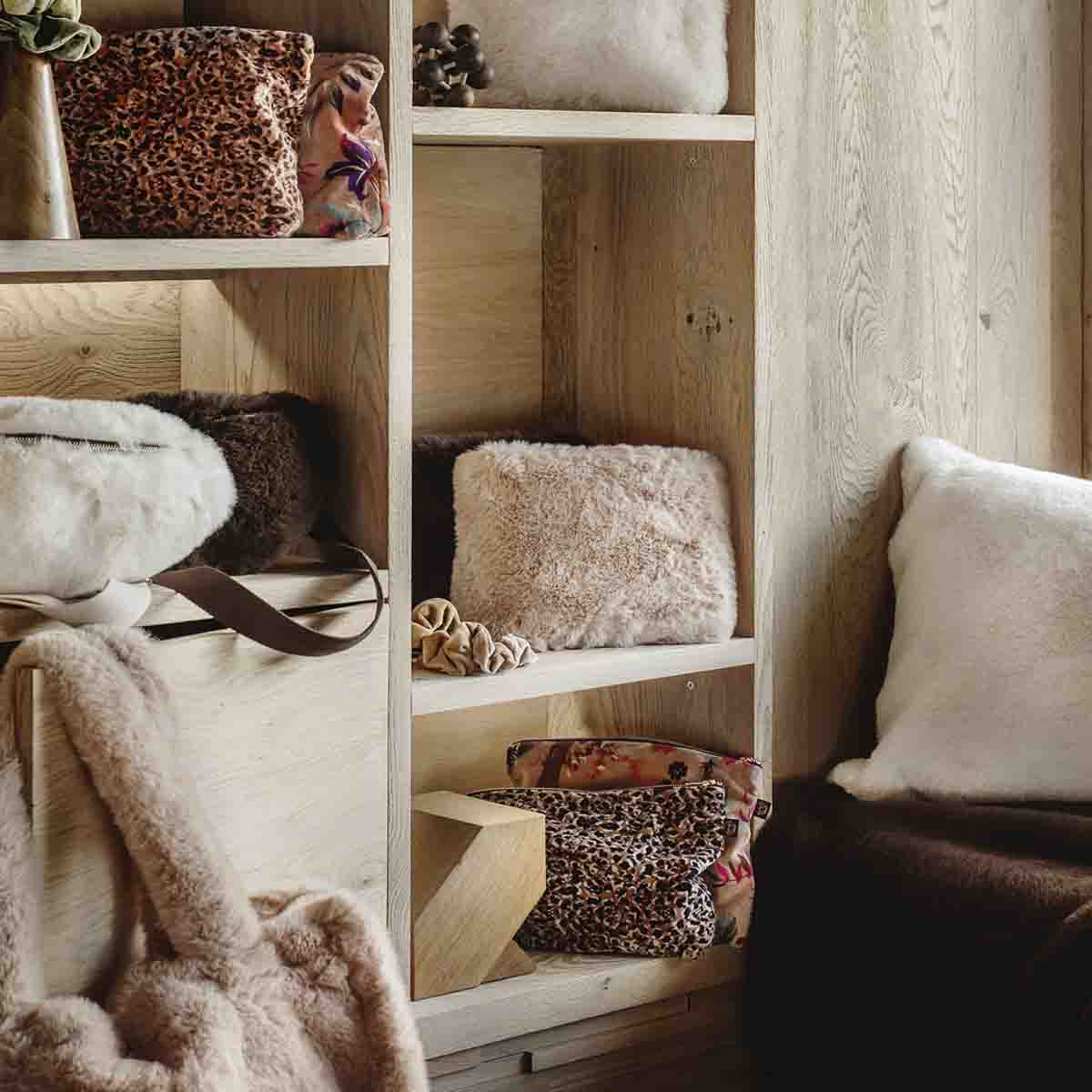 Housse d’édredon en velours Gairo Haomy léopard - 3 coloris élégants