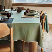 Nappe Corte Haomy – lin lavé & coton, 10 coloris raffinés