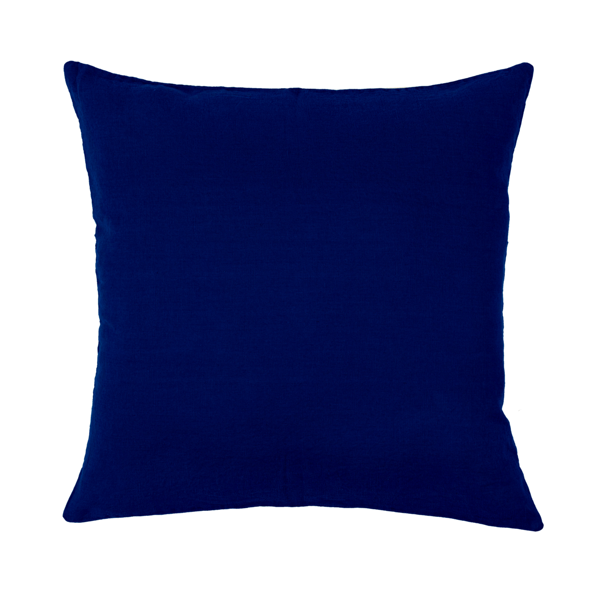 Coussin Porticcio Haomy en lin lavé, coloris Gitane – style sobre et chic, finition naturelle et élégante