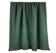 Couvre-lit Tempo nid d’abeille 100 % coton Harmony Haomy, 240×260 cm, texture gaufrée, coloris Pigeon