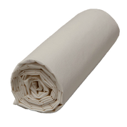 Drap housse Venezia en percale de coton lavée – couleur Lin – Haomy Harmony Textile, douceur, confort et qualité haut de gamme.