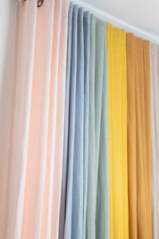 Re Epic curtain in washed linen 140×280 cm - 6 harmonious shades