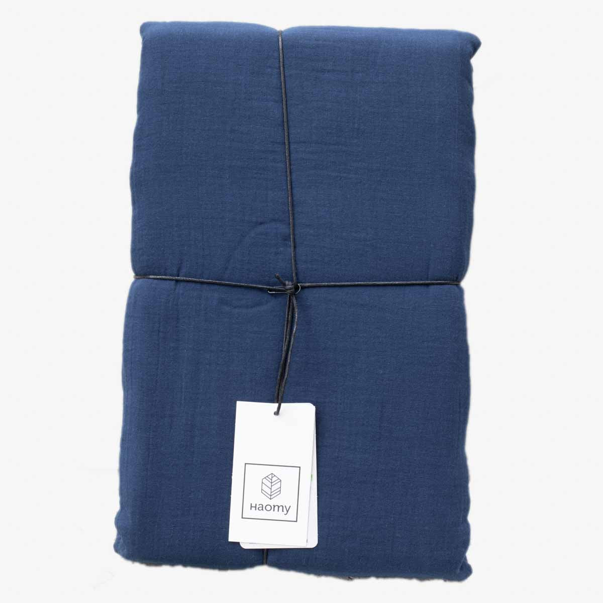 Drap housse en gaze de coton Dili Haomy - 21 coloris harmonieux