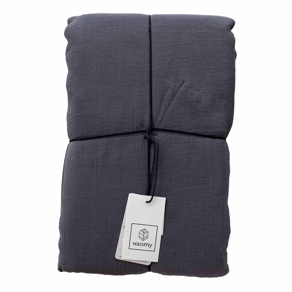 Drap housse en gaze de coton Dili Haomy - 21 coloris harmonieux