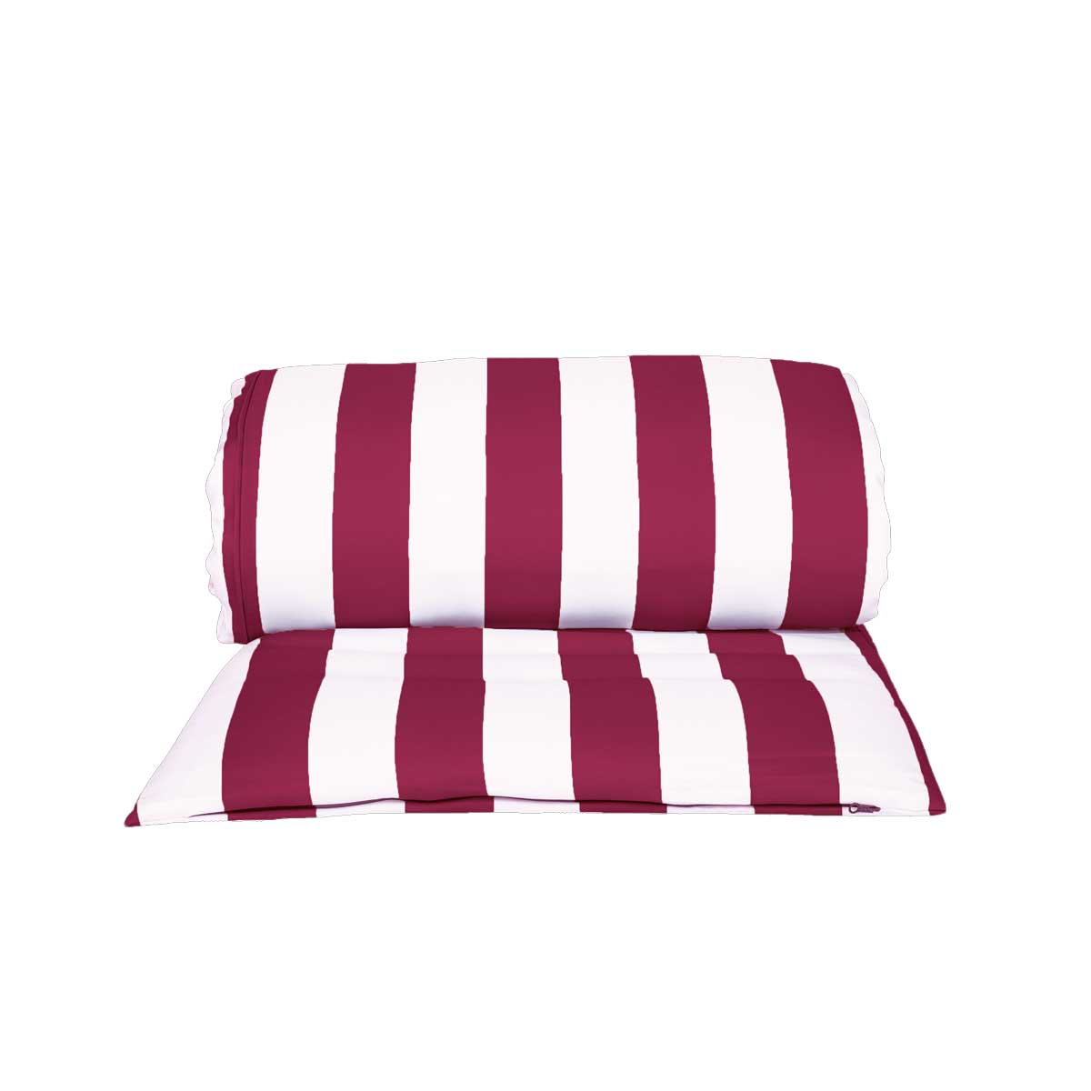 Matelas de bain de soleil Haomy Riviera 70×190 cm – élégance outdoor et confort premium, coloris Framboise