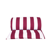 Matelas de bain de soleil Haomy Riviera 70×190 cm – élégance outdoor et confort premium, coloris Framboise