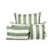 Housse de coussin extérieure Riviera Haomy, Harmony, déperlante, traitée anti-UV – Elégante et résistante pour salon de jardin ou terrasse. Coloris Amande