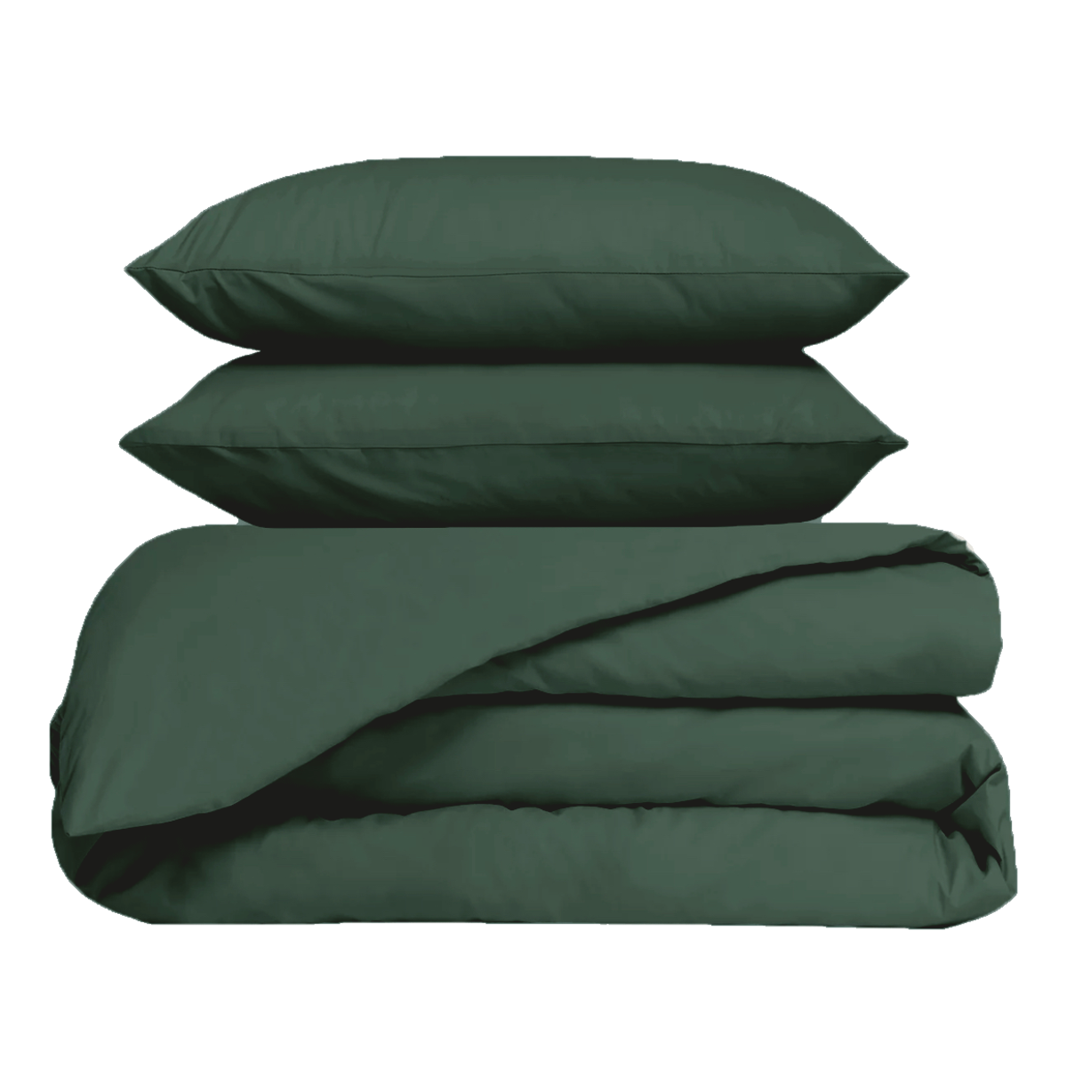 Housse de couette et taies en percale de coton lavé Venezia – coloris Pigeon – Haomy Harmony Textile, finition élégante et texture douce pour une chambre chic et intemporelle.