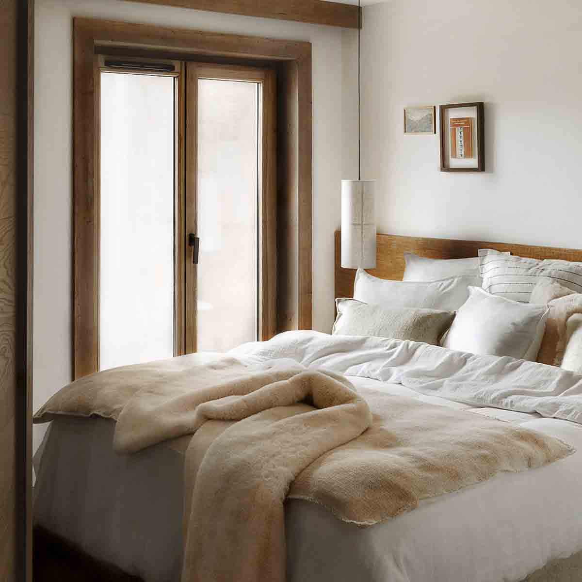 Housse de coussin California Haomy en lin lavé & coton – 7 teintes raffinées