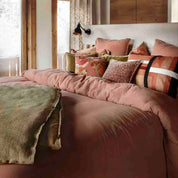 Housse de couette Mykonos Haomy en double gaze de coton – 7 teintes naturelles