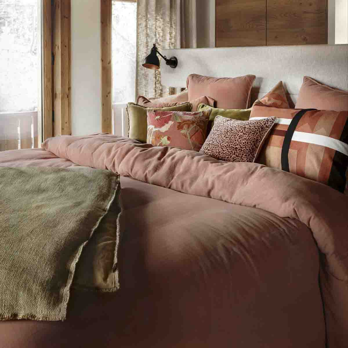 Housse de couette Mykonos Haomy – gaze de coton doux et