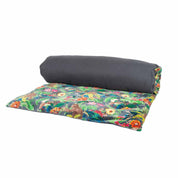 edredon-bout de lit en velours monkey 85x200 cm granit-harmony haomy