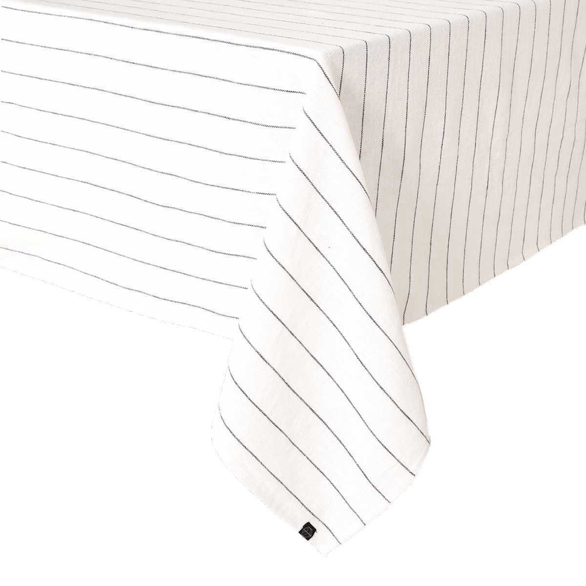 Nappe Calvi Haomy en lin et coton, coloris Blanc – élégante et naturelle, disponible en plusieurs tailles