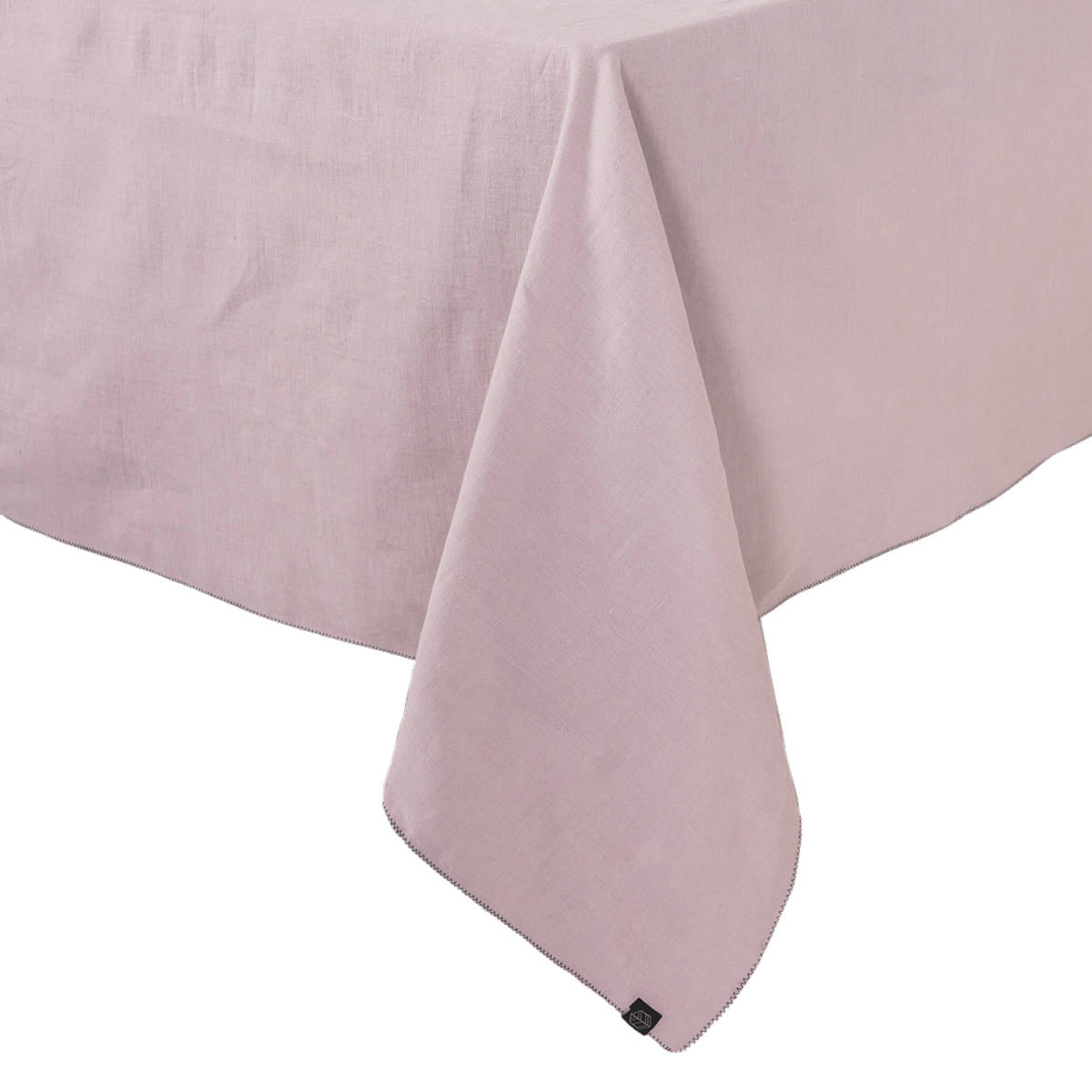 Nappe Zilia Haomy en lin lavé et coton, coloris Pétale – élégante, douce et raffinée
