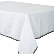 Nappe Luri Haomy en lin lavé, coloris Blanc – douce, élégante et intemporelle