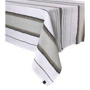 Nappe Portofino Haomy en lin lavé à rayures, coloris Lin – élégante, naturelle et facile d’entretien
