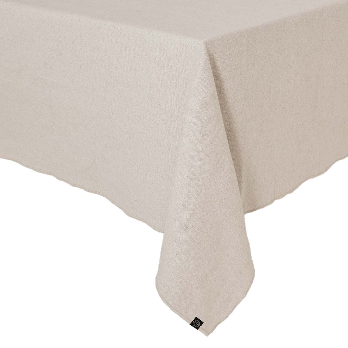 Nappe Corte Haomy en lin et coton, coloris Naturel – élégante, naturelle et raffinée