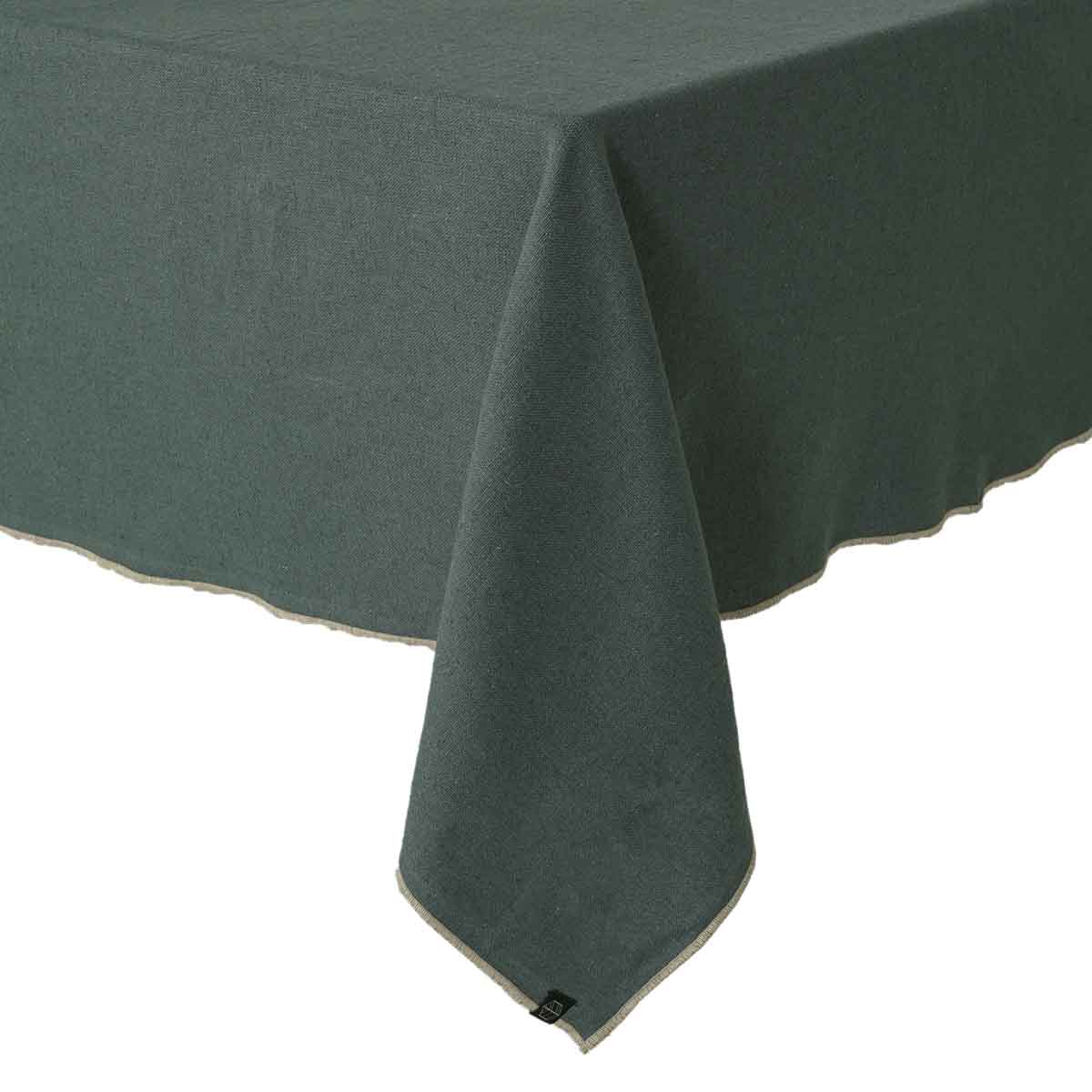 Nappe Corte Haomy en lin et coton, coloris Pigeon – élégante, naturelle et raffinée