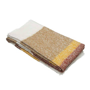 Plaid Calypso en laine – coloris Tabac – Haomy Harmony Textile, texture douce, tombé élégant et style naturel pour un intérieur cocooning chic.