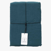 dili-drap-housse-gaze-de-coton-bonnet-30-cm- 140x200-cm-ou-160x200-cm-bleu-de-prusse-haomy