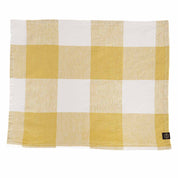 Serviette / set de table Palma Haomy en lin lavé et coton, coloris Paille – douce, élégante et facile d’entretien