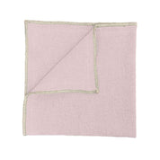 Serviette de table Corte Haomy en lin lavé et coton, coloris Pétale – élégante, douce et raffinée