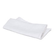 Serviette de table Granville Haomy en 100 % lin lavé, coloris Blanc – élégance sobre et qualité durable