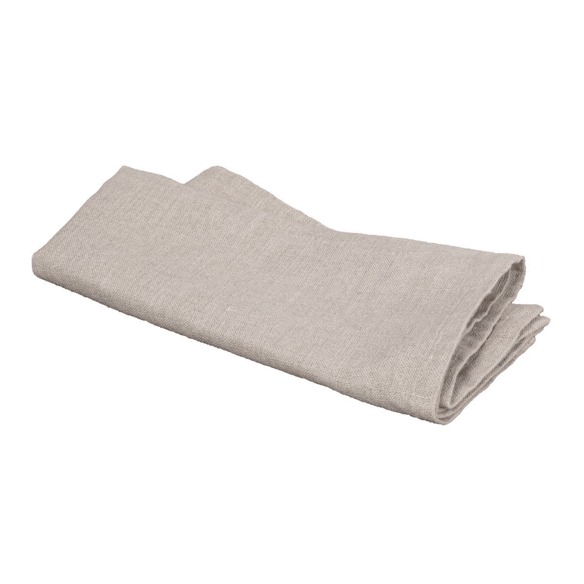 Serviette de table Granville Haomy en 100 % lin lavé, coloris Naturel – élégance sobre et qualité durable