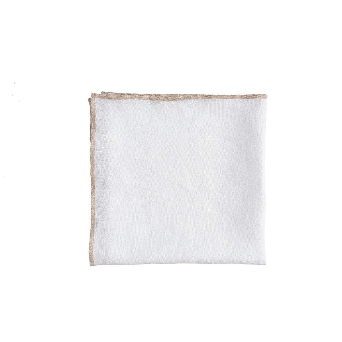 serviette de table lin venise blanc-harmony haomy