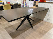 Table en céramique extensible Plisken Noir bronze - Home Beddings & Curtains