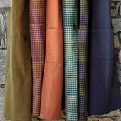 Osani Haomy Japanese apron in washed linen & cotton - 15 elegant colors